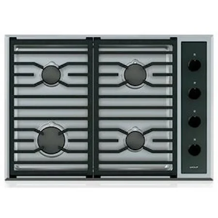 30" Transitional Gas Cooktop - 4 Burners